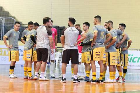 Time de Dourados tem jogo decisivo nesta noite pela Liga Nacional de Futsal