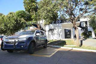 Fachada do prédio da 2° Delegacia de Polcia. (Foto: Paulo Francis)