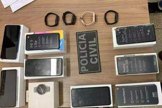 Flagrado ao invadir loja, homem furta celulares em menos de 30 segundos