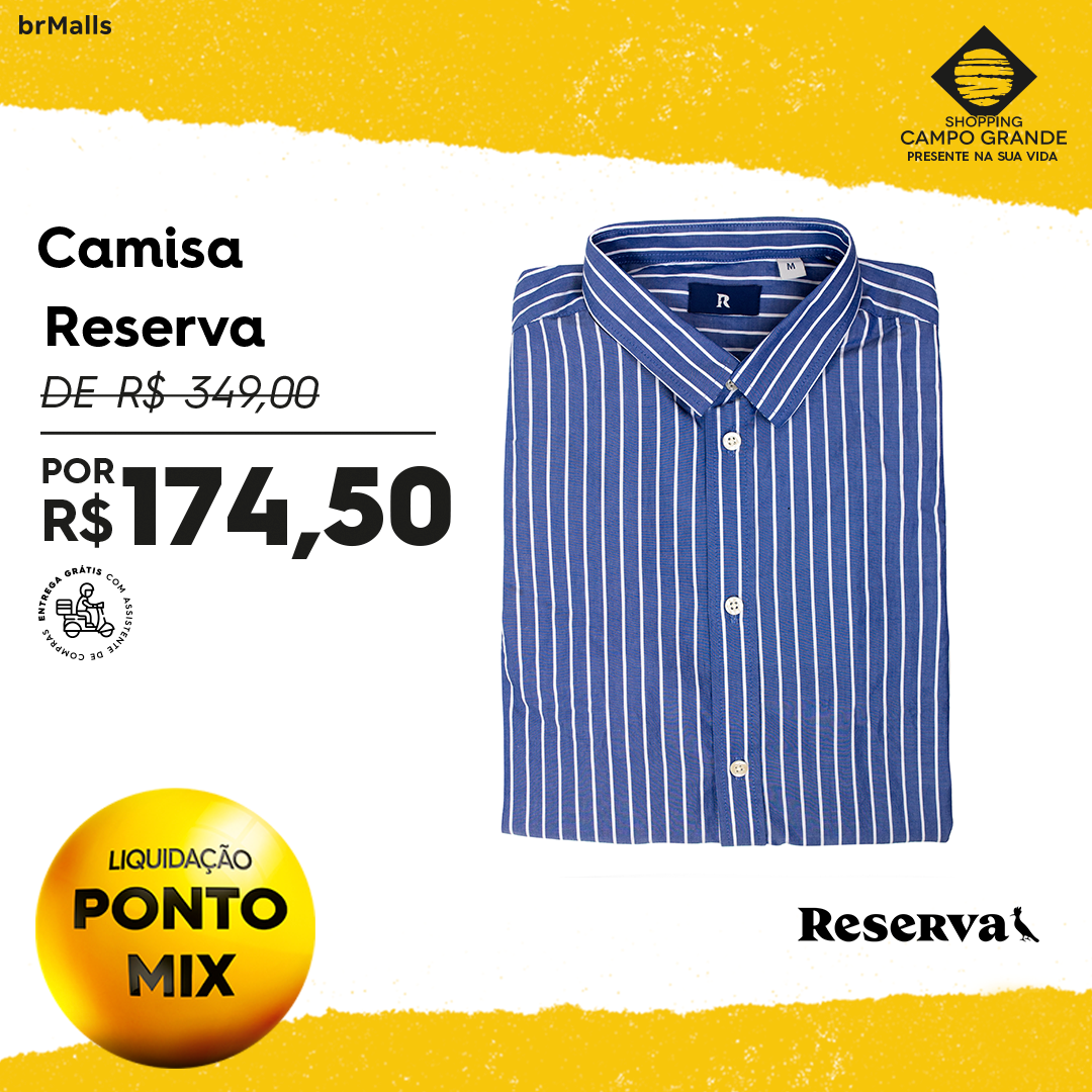 Ponto da Moda tem promoção de camisas de marca a partir de R$ 45 - Conteúdo  Patrocinado - Campo Grande News