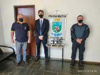 Policiais de Bataypor&atilde; ter&atilde;o dia a dia monitorado por c&acirc;mera presa no colete