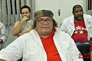 Abelha em uma das reuniões do PT, partido que era filiado. (Foto: Arquivo Pessoal Edson Moraes)