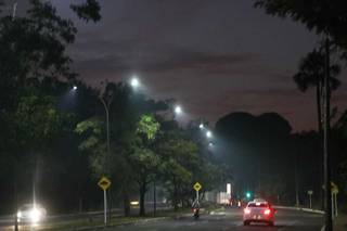 Capital amanheceu com névoa seca (Foto: Henrique Kawaminami)