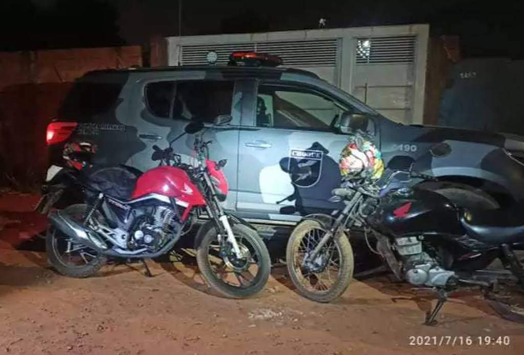 Ladr Es Rendem Motociclista E S O Presos No Aero Rancho Capital