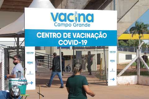 Vacinação de domingo será só no Guanandizão