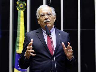 Deputado Luiz Ovando durante sessão na Câmara (Foto: Divulgação)