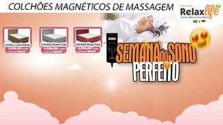 Semana do Sono Perfeito tem colchão massagem a R$ 1.390
