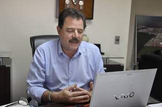 Prefeito de Chapadão do Sul, João Carlos Krug, espera conter avanço da pandemia com lockdown durante os próximos quatro dias (Foto Divulgação)