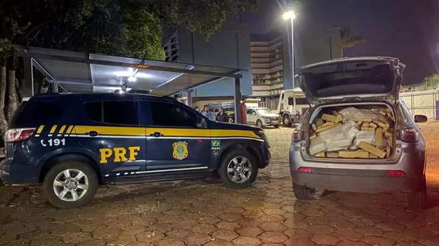 Traficante abandona Jeep com 861 kg de maconha e batedores s&atilde;o presos