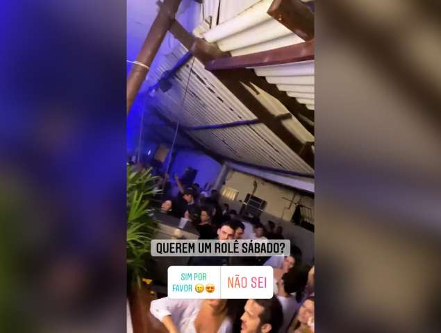 Baladeiros &quot;high society&quot; n&atilde;o se intimidam e j&aacute; agendam outra festa clandestina