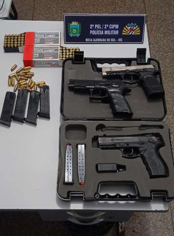 Com destino a Capital, passageira de &ocirc;nibus &eacute; presa com 3 pistolas e muni&ccedil;&otilde;es  
