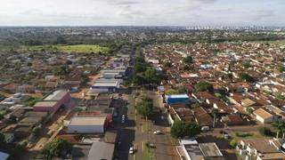 Vista aérea de uma das periferias da Capital (Foto: Arquivo/Campo Grande News)