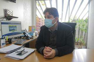 Secretário de Saúde José Mauro diz que vacina será anual e calendário não será fácil. (Foto: Marcos Maluf)