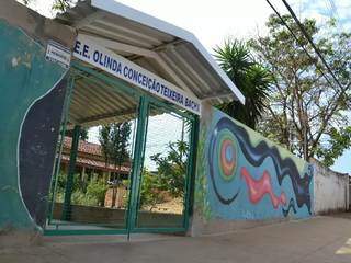 Escola Estadual Olinda Conceição Teixeira Bacha, no Jardim Buriti. (Foto: Arquivo)