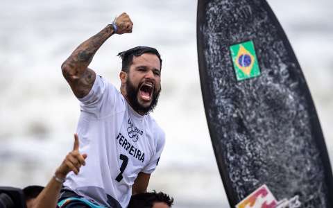 Italo Ferreira conquista 1º ouro do Brasil nos Jogos Olímpicos de Tóquio