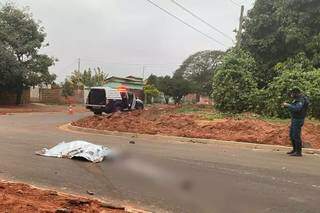 Luiz Taitá morreu na hora depois de perder controle de direção (Foto: Jardim MS News)