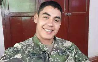Mauricio Pérez, um dos militares executados no ataque. (Foto: Direto das Ruas) 