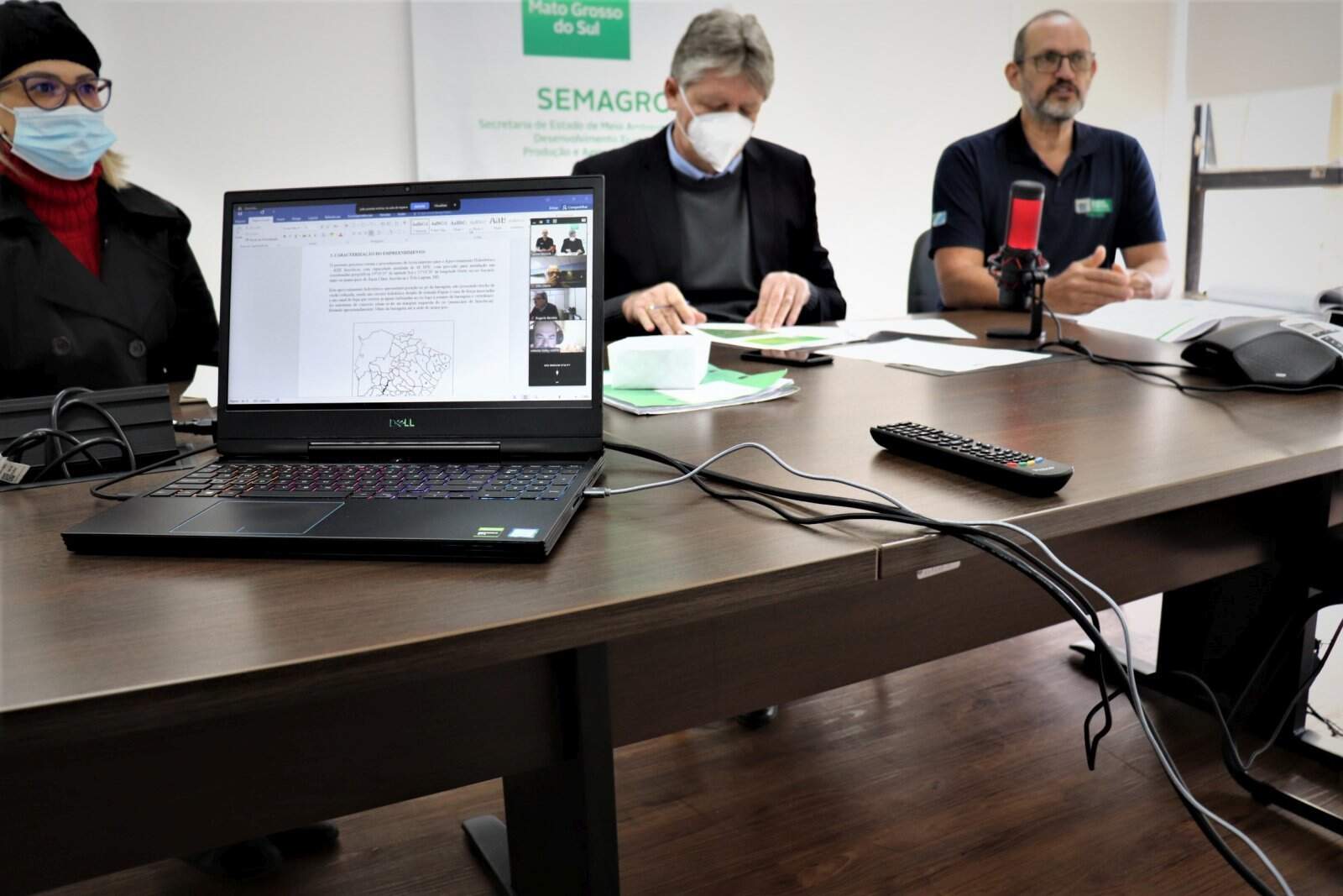 Aprovação foi dada em reunião virtual com o presidente da Semagro Jaime Verruck (Foto: Divulgação)