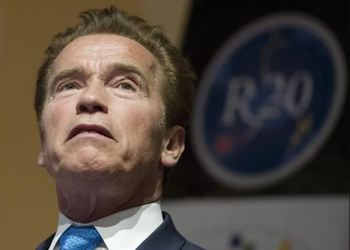 Ex-ator hollywoodiano e ex-governador da Califórnia (EUA), Arnold Schwarzenegger é o fundador da R20 (Foto Divulgação)