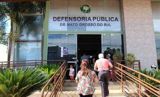 Sede da Defensoria Pública em Campo Grande. (Foto: Defensoria Pública de MS/Divulgação)
