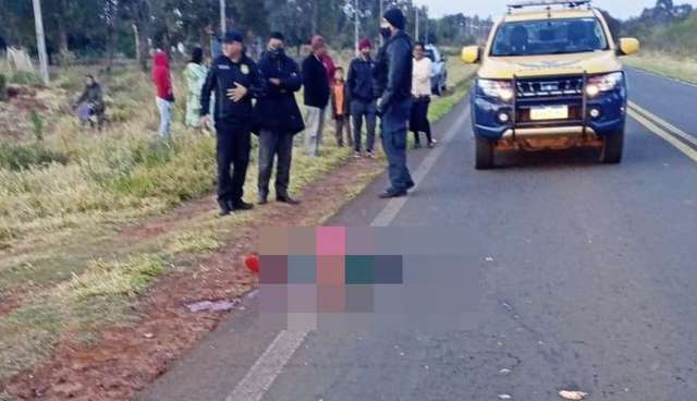 Adolescente de 15 anos morre após ser atropelada em rodovia