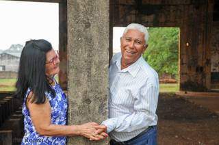 Os dois se conheceram no Distrito de Fala Verdade, em Corguinho, e ficaram juntos por 47 anos. (Foto: Agatha Roana)