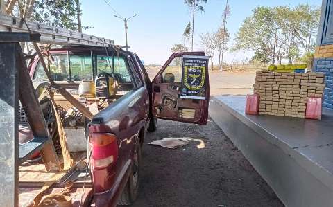 Homem é preso com droga escondida em veículo na MS-289