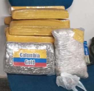Com selo "Colombia Gold", traficante é preso com maconha rumo a SP