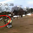 Vídeo mostra carro em alta velocidade antes de atingir moto e matar pai e filho