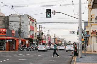 Avenida Calógeras nos dias atuais. A via já se chamou Rua Santo Antônio e ainda guarda bastante lembranças dessa época. (Foto: Paulo Francis)