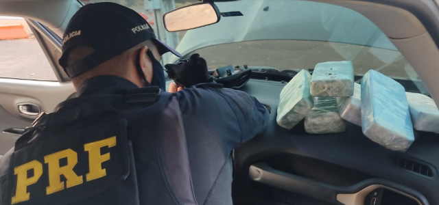 Traficante &eacute; preso transportando droga avaliada em R$ 4,5 milh&otilde;es