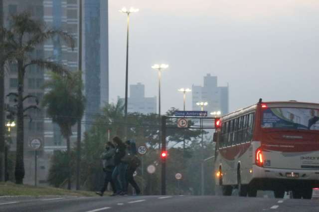 Capital amanhece com n&eacute;voa &uacute;mida, mas previs&atilde;o &eacute; de chuva apenas no sul de MS