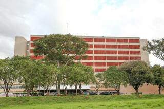 Prédio do Hospital Regional, localizado na região sul de Campo Grande. (Foto: Arquivo)