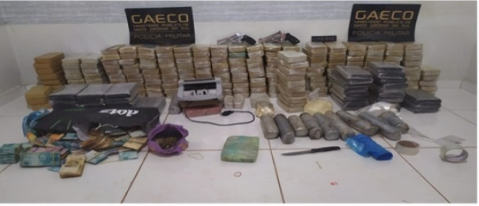 Gaeco mira grupo que movimentou R$ 35 milhões com tráfico de cocaína