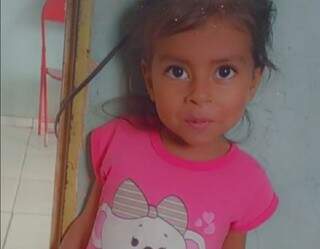 Menina de 3 anos foi uma das vítimas de acidente com duas embarcações no Pantanal. (Foto: Reprodução)