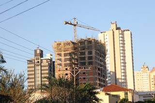 Empresário reclama que setor da construção civil está com empreendimentos travados em Campo Grande. (Foto: Paulo Francis/Arquivo)