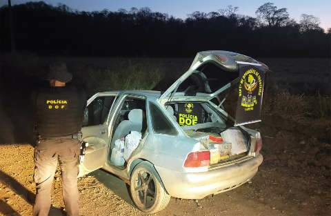 Nervosismo entrega traficante com R$ 641 mil em maconha e skunk	