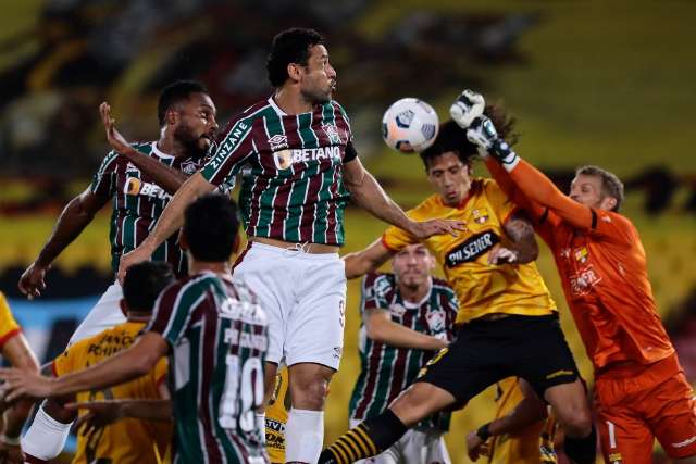 Fluminense fica no empate com Barcelona e se desepede da Libertadores