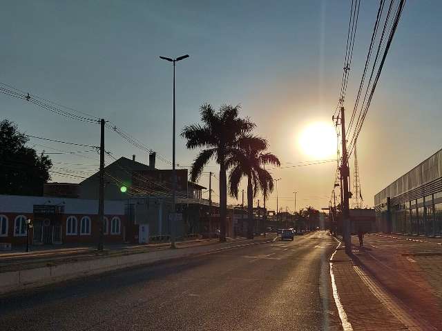 Onda de calor mant&eacute;m tempo seco e temperaturas chegam hoje a 39&ordm;C em MS