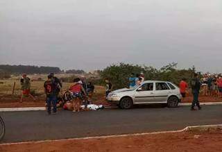 Crian&ccedil;a que morreu atropelada estava de bicicleta e tinha 10 anos 
