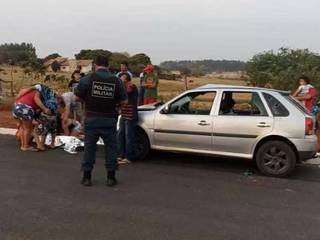 Crian&ccedil;a morre e outra fica gravemente ferida ap&oacute;s atropelamento