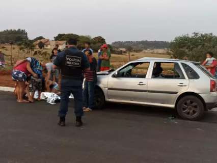 Crian&ccedil;a morre e outra fica gravemente ferida ap&oacute;s atropelamento