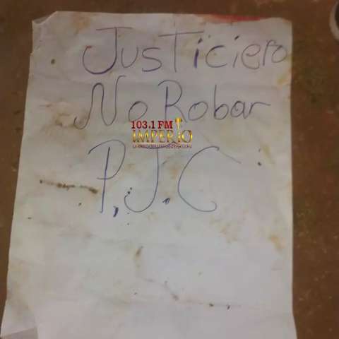 Justiceiros atacam, matam 2 com 50 tiros de fuzil e deixam recado