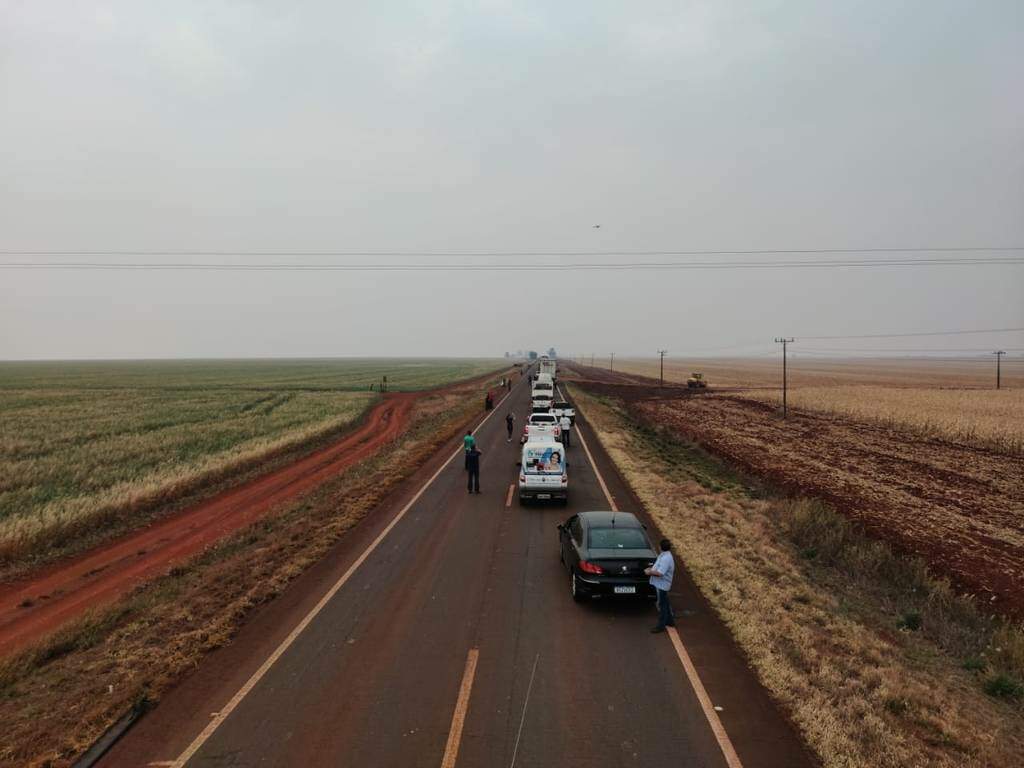 Sem decisão indígenas liberam trechos de rodovias bloqueadas em MS