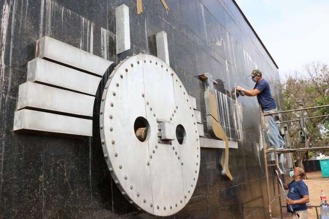 Monumento do Carro de Boi &eacute; revitalizado para reencontro com origem da cidade