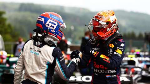 Max Verstappen supera chuva e faz a pole position no GP da B&eacute;lgica