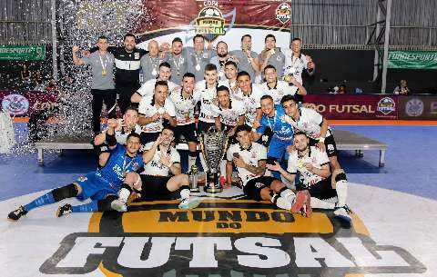 De forma invicta, Corinthians conquista bicampeonato da Copa Mundo de Futsal