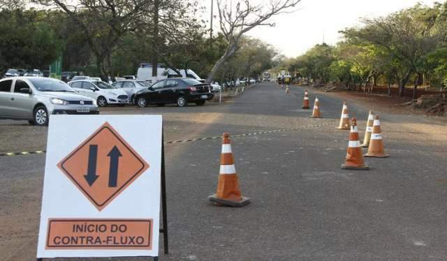Em obras, Parque dos Poderes tem nova interdi&ccedil;&atilde;o nesta segunda