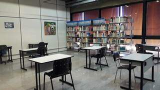 Sala Mato Grosso do Sul na Biblioteca Isaías Paim. (Foto: Bárbara Cavalcanti)