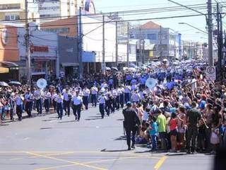 Tradicional desfile na Capital será substituído, neste ano, por manifestações (Foto: Arquivo/Campo Grande News)